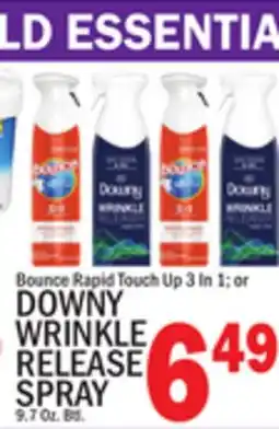 C Town DOWNY WRINKLE RELEASE SPRAY offer
