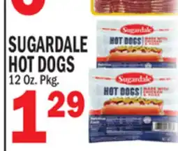 C Town SUGARDALE HOT DOGS offer