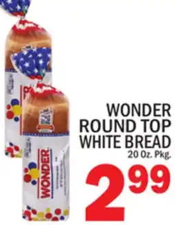 C Town WONDER ROUND TOP WHITE BREAD offer