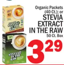 C Town STEVIA EXTRACT IN THE RAW offer