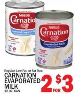 C Town CARNATION EVAPORATED MILK offer