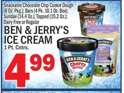 C Town BEN & JERRY'S ICE CREAM offer