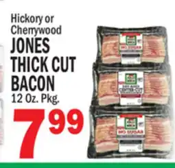 C Town JONES THICK CUT BACON offer