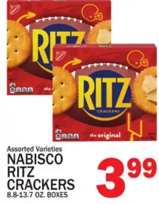 C Town NABISCO RITZ CRACKERS offer