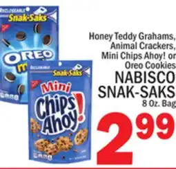 C Town NABISCO SNAK-SAKS offer