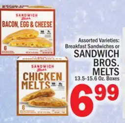 C Town SANDWICH BROS. MELTS offer