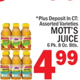 C Town MOTT'S JUICE offer