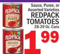 C Town REDPACK TOMATOES offer
