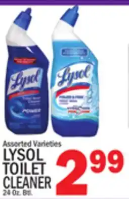C Town LYSOL TOILET CLEANER offer