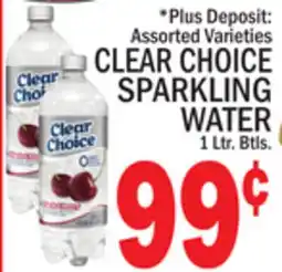 C Town CLEAR CHOICE SPARKLING WATER offer