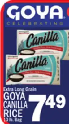 C Town GOYA CANILLA RICE offer