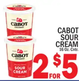 C Town CABOT SOUR CREAM offer