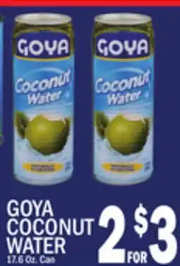 C Town GOYA COCONUT WATER offer