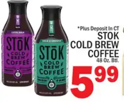 C Town STOK COLD BREW COFFEE offer