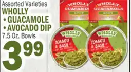 Bravo Supermarkets WHOLLY GUACAMOLE, AVOCADO DIP offer