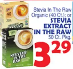 Bravo Supermarkets STEVIA EXTRACT IN THE RAW offer
