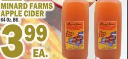 Bravo Supermarkets MINARD FARMS APPLE CIDER offer