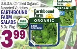 Bravo Supermarkets EARTHBOUND FARM SALADS offer