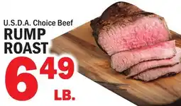 Bravo Supermarkets RUMP ROAST offer