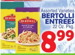 Bravo Supermarkets BERTOLLI ENTREES offer