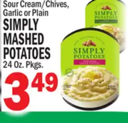 Bravo Supermarkets SIMPLY MASHED POTATOES offer