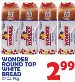 Bravo Supermarkets WONDER ROUND TOP WHITE BREAD offer