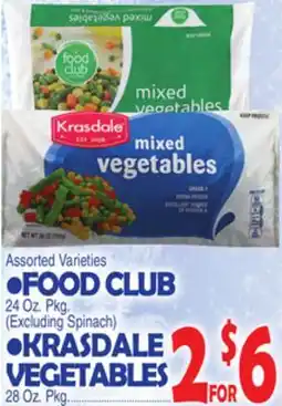Bravo Supermarkets FOOD CLUB 24 Oz. Pkg offer