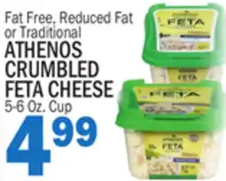 Bravo Supermarkets ATHENOS CRUMBLED FETA CHEESE offer