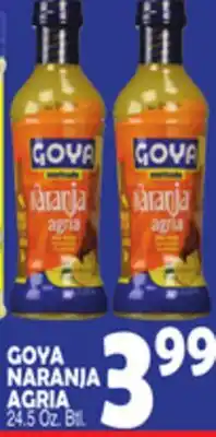 Bravo Supermarkets GOYA NARANJA AGRIA offer