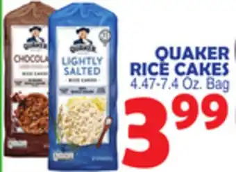 Bravo Supermarkets QUAKER RICE CAKES offer