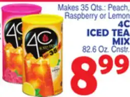 Bravo Supermarkets 4C ICED TEA MIX offer