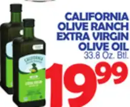 Bravo Supermarkets CALIFORNIA OLIVE RANCH EXTRA VIRGIN OLIVE OIL offer