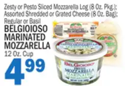 Bravo Supermarkets BELGIOIOSO MARINATED MARINATED MOZZARELLA MOZZARELLA 12 Oz. Cup offer