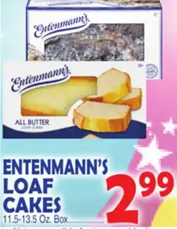 Bravo Supermarkets ENTENMANN'S LOAF CAKES offer