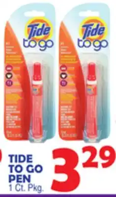 Bravo Supermarkets TIDE TO GO PEN offer