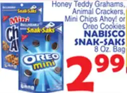 Bravo Supermarkets NABISCO SNAK-SAKS offer