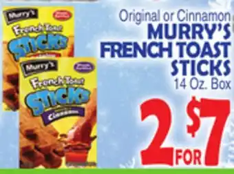 Bravo Supermarkets MURRY'S FRENCH TOAST STICKS offer