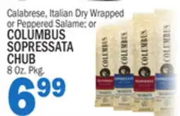 Bravo Supermarkets COLUMBUS SOPRESSATA CHUB offer