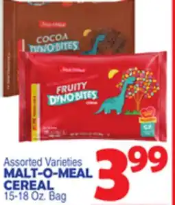 Bravo Supermarkets MALT-O-MEAL CEREAL offer