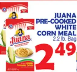 Bravo Supermarkets JUANA PRE-COOKED WHITE CORN MEAL offer