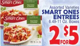 Bravo Supermarkets SMART ONES ENTREES offer