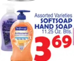 Bravo Supermarkets SOFTSOAP HAND SOAP offer