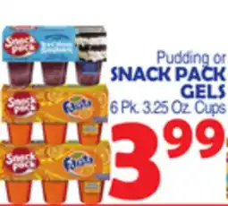 Bravo Supermarkets SNACK PACK GELS offer