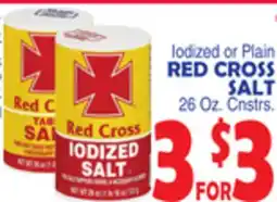 Bravo Supermarkets RED CROSS SALT offer