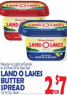 Bravo Supermarkets LAND O LAKES BUTTER SPREAD offer