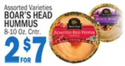Bravo Supermarkets BOAR'S HEAD HUMMUS offer