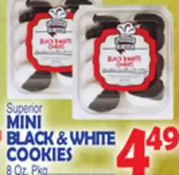 Bravo Supermarkets MINI BLACK & WHITE COOKIES offer