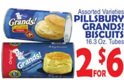 Bravo Supermarkets PILLSBURY GRANDS! BISCUITS offer