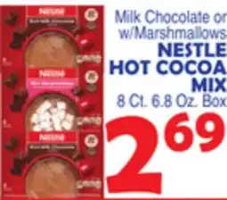 Bravo Supermarkets NESTLE HOT COCOA MIX offer