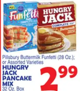 Bravo Supermarkets HUNGRY JACK PANCAKE MIX 32 Oz. Box offer